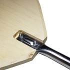 Pá Remo Pizza Madeira 36cm Forno Lenha Cabo Inox Deslizante