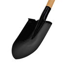 Pá Vanga De Bico Construção Em Aço Carbono Cabo Metal 103cm