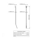 Pacote Com 100 Abracadeiras Em Termoplastico 108 X 2,5mm Bran