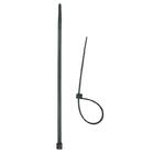 Pacote Com 30 Abracadeiras Em Termoplastico 295 X 4,6mm Preta