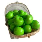 Pacote De Maça Verde Artificial Com 12 Unidades  - Decoração