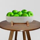 Pacote De Maça Verde Artificial Com 12 Unidades  - Decoração