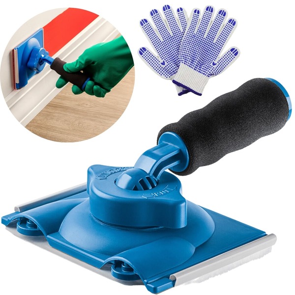 Pad Para Pintura Acabamento Recorte Cantos Em Parede + Luva P