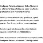 Pad para Pintura com Cabo Plástico