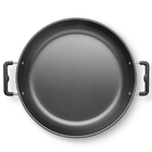 Paellera Antiaderente 37cm Tampa De Vidro Temperado - Mta