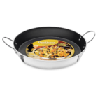 Paellera Tacho Antiaderente 50 Cm Aluminio Abc Prata 50 Cm