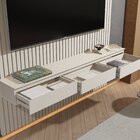 Painel 100% Mdf Para Tv 75 Polegadas 240cmx183,6cm Ripado Com