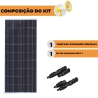 Painel 150w Resun Policristalino Com Conector Mc4 Y