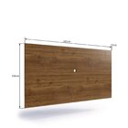 Painel 1850 Madeira Maciça Club Artemobili Garapa