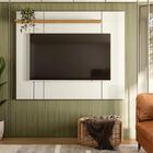 Painel 1.6 Trípoli Off White Perolizado E Freijó