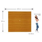 Painel 217cm Para Tv Até 85 Polegadas 100% Mdf Luminare Natur