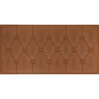 Painel 3d Capitonê Adesivo 60 X 30 X 1 (couro)