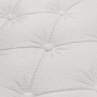 Painel 3d Capitonê Adesivo 60x30x1 Cm (branco)