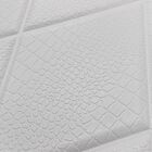 Painel 3d Diamante Adesivo 70 X 70 X 0,8 (branco)