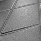 Painel 3d Diamante Adesivo 70 X 70 X 0,8 (prateado)