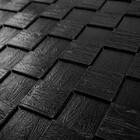 Painel 3d Entrelaçado Adesivo 60 X 60 X 0,7 (preto)