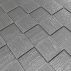 Painel 3d Entrelaçado Adesivo 70 X 70 X 0,7 (cinza)