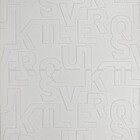 Painel 3d Letras Adesivo 70 X 58 X 0,6 (branco)