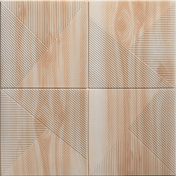 Painel 3d Vértice Adesivo 70x70x0,8 Cm (latte)