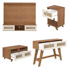 Painel 72 Pol Aparador 2 Mesas Tr4 Arly