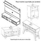 Painel 72 Pol Aparador 2 Mesas Tr4 Arly