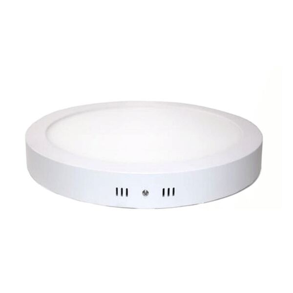 Painel A Led Sobrepor Redondo 18w Ledgold - Bivolt Alumínio B