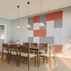 Painel Acústico Fiberwood 60X120cmx17mm Tijolo Ecophon