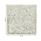 Painel Acústico Fiberwood 60X60cmx17mm Champagne Ecophon