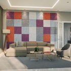 Painel Acústico Fiberwood 60X60cmx17mm Champagne Ecophon