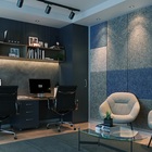 Painel Acústico Fiberwood 60X60cmx17mm Marinho Ecophon