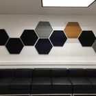 Painel Acústico Hexagonal Bl Acoustic 1101 - 1271 Cinza Escuro