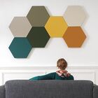 Painel Acústico Hexagonal Bl Acoustic 2101 - 690 Vermelho Cer