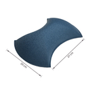 Painel Acústico Scure 1m Azul DBcover