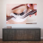 Painel Adesivo De Parede - Alongamento De Cílios - 1157png