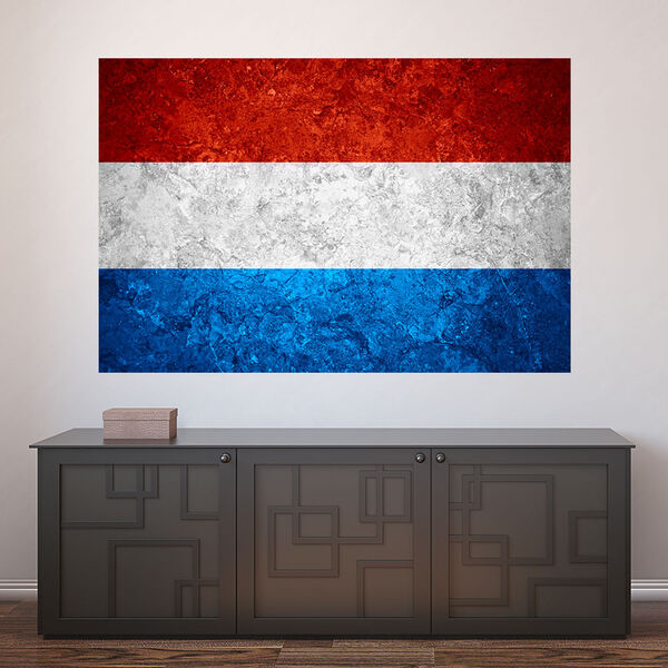 Painel Adesivo De Parede - Bandeira Holanda - 1023pnm
