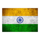 Painel Adesivo De Parede - Bandeira Índia - 1026pnm