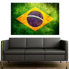 Painel Adesivo De Parede - Brasil - 040pnm