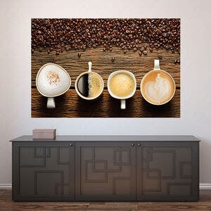 Painel Adesivo De Parede - Café - 463pnp | Leroy Merlin