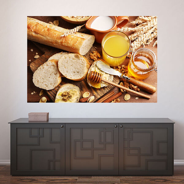 Painel Adesivo De Parede - Café Da Manhã - 621png