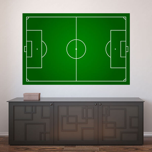 Painel Adesivo De Parede - Campo De Futebol - 1363png