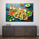 Painel Adesivo De Parede - Comida Mexicana - Restaurante - 17