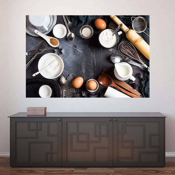 Painel Adesivo De Parede - Cozinha - Restaurante - 1253png