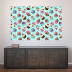 Painel Adesivo De Parede - Cupcakes - Confeitaria - 1407pnm