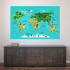 Painel Adesivo De Parede - Mapa Mundi - Mundo - Infantil - 18