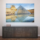 Painel Adesivo De Parede - Museu Do Louvre - Paris - 813pnm