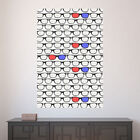 Painel Adesivo De Parede - Óculos - Ótica - 1659pnp