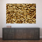 Painel Adesivo De Parede - Rolhas De Vinho - 675pnp