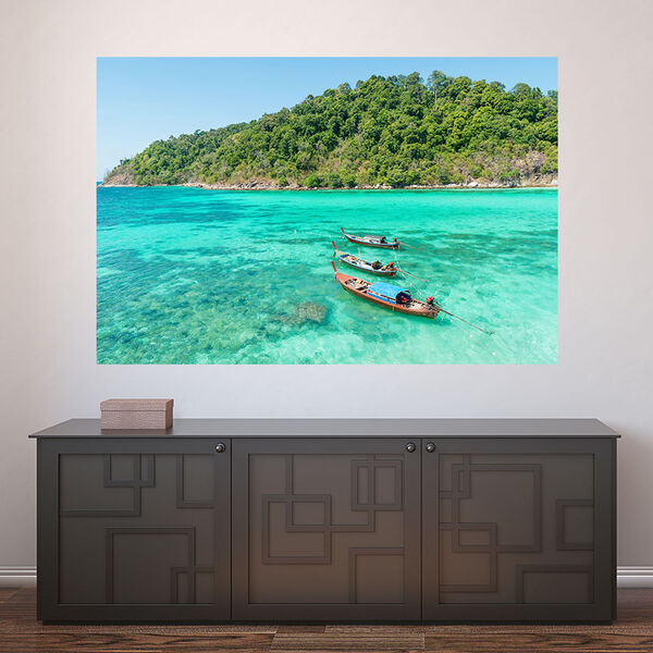 Painel Adesivo De Parede - Tailândia - Paisagem - 971pnp