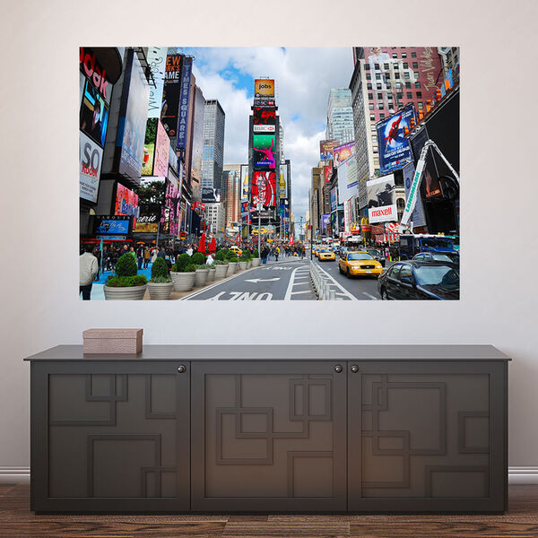 Painel Adesivo De Parede - Times Square - Nova Iorque - 710png