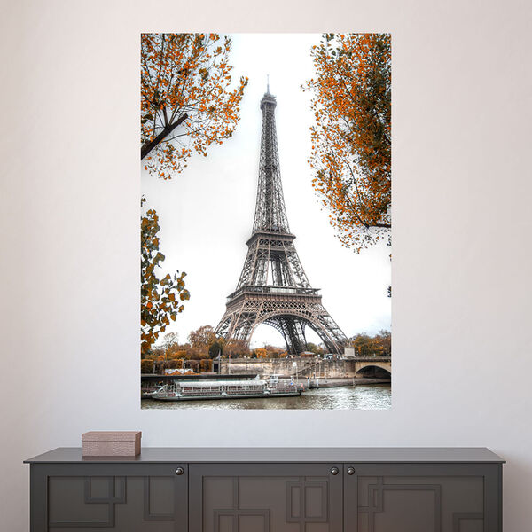 Painel Adesivo De Parede - Torre Eiffel - Paris - 1572pnp